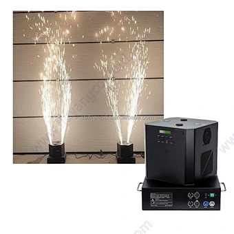 Event Party Stage FX Wedding Decoration dj Sparkler Dual Head Rotation Fireworks Cold Flame Sparkuler Spin Dancing Spark Machine