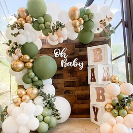 Kit Wedding Birthday Decoration Party Baby Shower Decor Accessories Diy Macaron Blue Mint Globo Anniversary Balloon Garland Arch