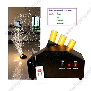 Wholesale remote control stage fountain Pyrotechnics Holder Trigger pyro dancing Fireworks firing system Cold Pyro Machine