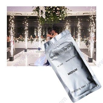 Wedding Sparkler powder Ti Powder Titanium powder for Electronic Cold Sparkler Machine clod spark fountain