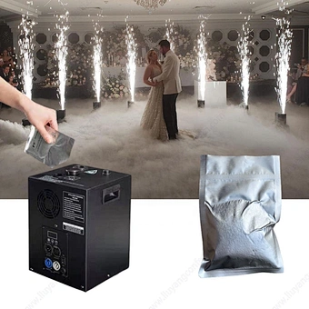 Guangzhou 110V 220V electronic cold spark machine mini wedding fire works fireworks manufacturer