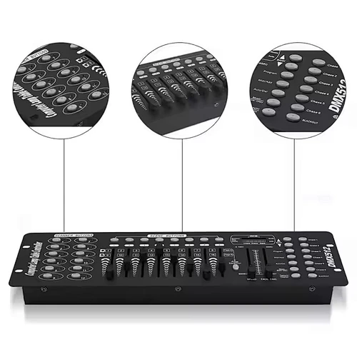 Small Dmx Led Light Control Professional 192 Channel Led Stage Light Dimmer DMX512 Console DMX 512 Controller