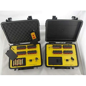 Fire ignition machine cold pyrotechnics 24 channels 24 cues remote control fireworks firing system