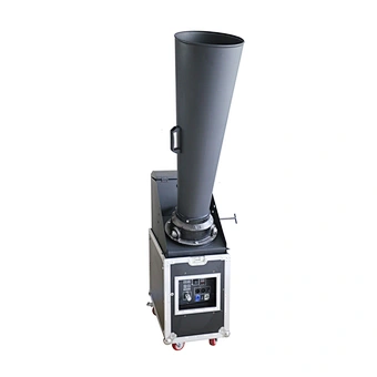 DMX co2 paper confetti cannon machine air big jumbo dmx blower for wedding party Concert Music Festival Celebration Stage FX