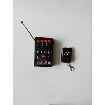 Fire machine pyrotechnics 4 cues 4 channels remote control fireworks firing system