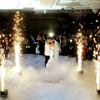 Stage Effects Fire Dj Ice Outdoor Dmx Ti Composit Powder Fog Wedding Fireworks Sparks Special Flame Cold Spark Firework Machine