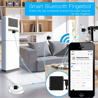 Fingerbot Wireless App Control Pushing Device Open Life Tuya Remote Alexa Google Assistant Smart Home Smart Switch Button Pusher