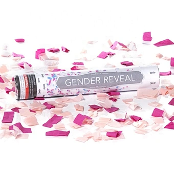 pink color powder smoke cannon Gender Reveal Wedding Party Popper Spray Powder Popper Shooters Color Run Holi Powder Shooter