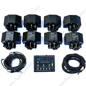 Wholesale Dmx Control Stage Fountain Holder Trigger Pyro Sparkler Fireworks Dancing Firing System Cold Pyrotechnic Machine