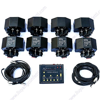 Wholesale Dmx Control Stage Fountain Holder Trigger Pyro Sparkler Fireworks Dancing Firing System Cold Pyrotechnic Machine