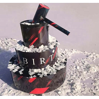 2023 party supplies birthday cake confetti machine for birthday party