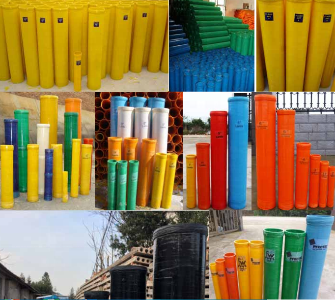 Liuyang Professional Color 1.3G un0335 pyrotechnics glass fiber shell firework fiberglass mortar tube for display shell
