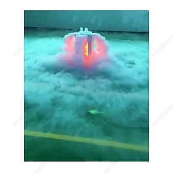 600w Couple Entry Low Ground Fog Stage Party Water Smoke Intelligent Lifting Effect Road Guide Wedding Dj Equipment Dry Ice Mach