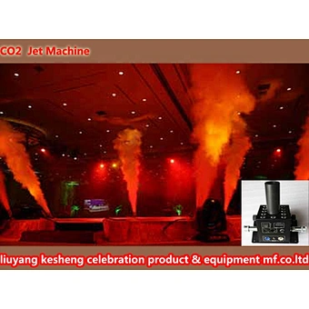 RGB LED Co2 Cryo Jet Machine DMX DJ Disco Party Nightclub Stage Special Effect Concert Wedding Event CO2 jet Equipment