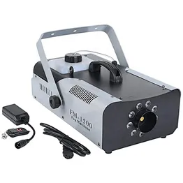 1500W Halloween RGB 9 LED Wire Remote Control DJ Fog Machine Dry Ice for Party Stage for Halloween and Stage Performances
