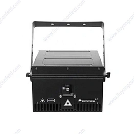 10W ILDA 3D RGB Laser Projector for Wedding Grand Event & Party Modern Metal Snow Focus Decoration for Bride & Groom Ceremony