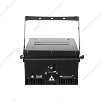 10W ILDA 3D RGB Laser Projector for Wedding Grand Event & Party Modern Metal Snow Focus Decoration for Bride & Groom Ceremony