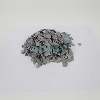 2.5 cm  paper round shape  Colorfast Silver  Confetti Paper Confetti Wedding Birthday Party