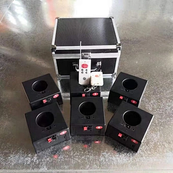 Cold fire cold pyro remote control fireworks firing systems for Wedding decoration