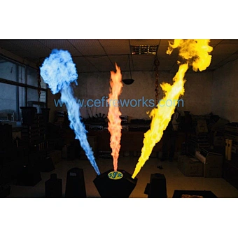 Stage Effect Fire Machine stage effect flame projector fire machine dmx color Flame Projector color Fire Machine for dj Disco