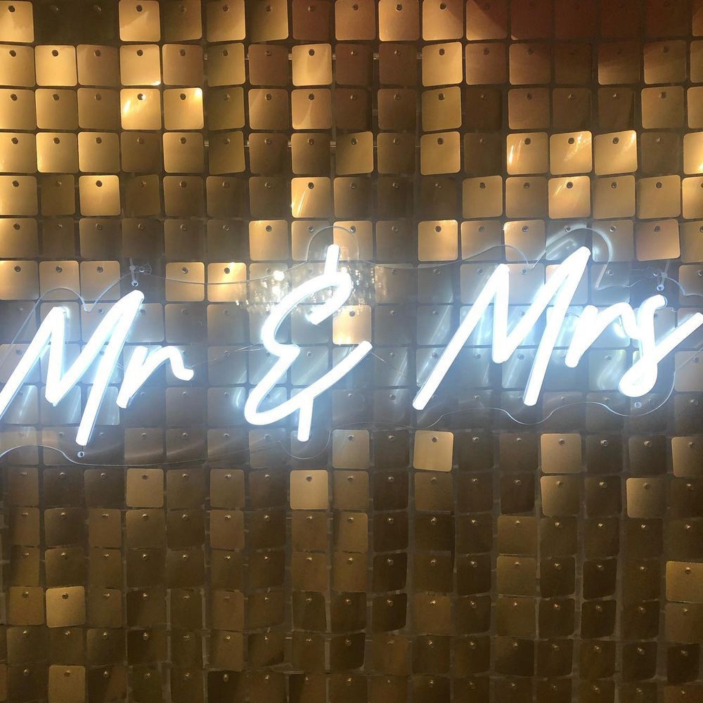 Bride To Be Happy Birthday Oh Baby Wedding Wall Bedroom Open Bar Made Wholesale Let's Party Mr Mrs Custom Led Light Neon Sign