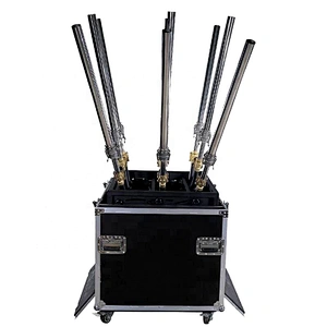 super 9 shots program confetti streamer cannons confetti blaster CONFETTI MACHINE  for DJ stage night club special effect sports