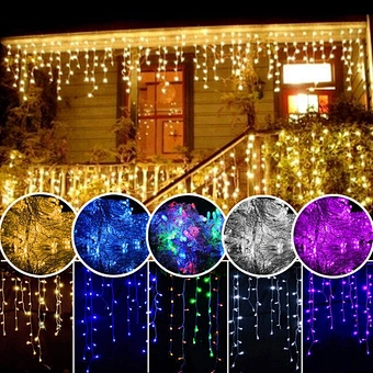 Outdoor Rope Waterproof Copper Wire 8 Modes Fairy Garden Party Led Fence Yard Wedding Christmas Tree Decor Solar String Light