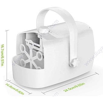 Automatic Dj For Party Wedding Kids Professional Stage Effect Toys Making Blower Plastic Electric Battery Bubble Machine