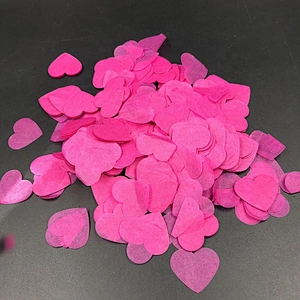 Custom 1kg Bulk circle heart star biodegradable Paper confetti for Wedding Birthday party Marriage Baby Shower Valentine Bride