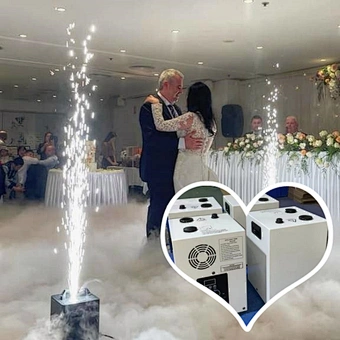 Guangzhou 110V 220V electronic cold spark machine mini wedding fire works fireworks manufacturer