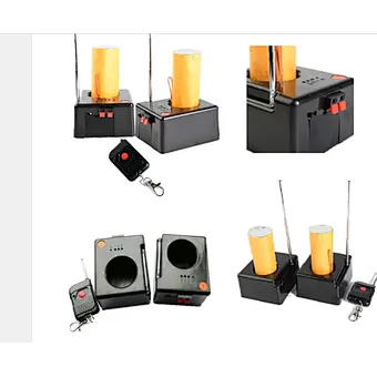 2 cue ice fountain fireworks ignition system cold fountain stage pyrotechnic firing system