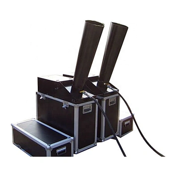 Stage Special Effects Led Confetti Blower Cannon Color Paper Launcher Machine Confetti Spray Machine big Co2 confetti blower
