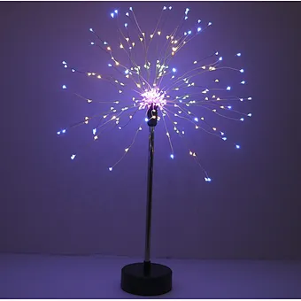 SALE rainbow color TABLE REMOTE CONTROL LED FIREWORKS LIGHT High qualityappointmentwedding LIGHT
