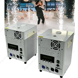 Sparkler Flight Case 600w 650w 750w Stage Effects Wedding Party Cold Fireworks Spark Fountain Machines