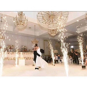 Sparkler Dmx Remote Control Firework Music Concert Ceremony Pyro Effect Cold Spark Fountain Machine For Wedding Party Stage Dj