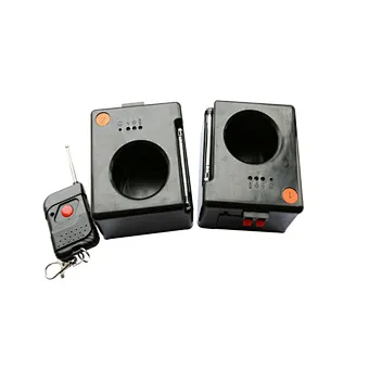 Remote Control 2 Channels 2 cues Cold  Flame Fountain Fireworks Firing System for Event Celebration