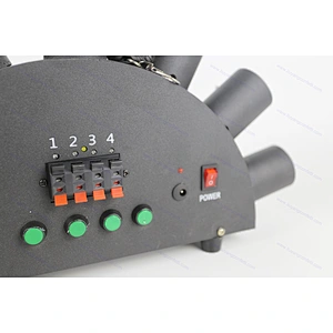 Indoor Pyrotechnic Cold Pyro Fountain Fireworks Firing System For Wedding Stage fan shape 7 shots