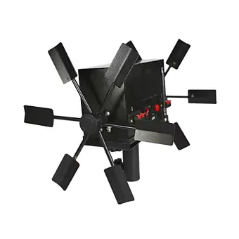 Fireworks Fountain Remote control double electric windmill equipment with AA battery for Stage Decoration Party Wedding