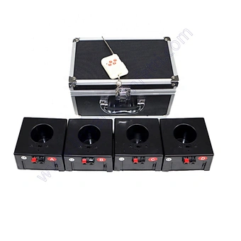 Trigger Stage Effect Wedding Machine Rechargeable Fountain 4 Cues Receiver Sparking Remote Control Cold Fireworks Firing System