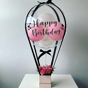 I You Box Flower Boyfriend Girlfriend Wedding Favor Valentine's Day Lovely Fashion Happy Graduation Toy Bobo Balloon Love Gift