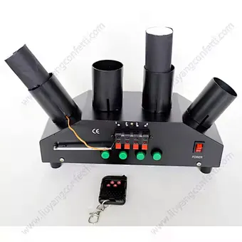4 Shot Remote Control Wholesale Indoor Stage Firework Firing System Wedding Party Decoration Fountain Pyrotechnic Cold Pyro