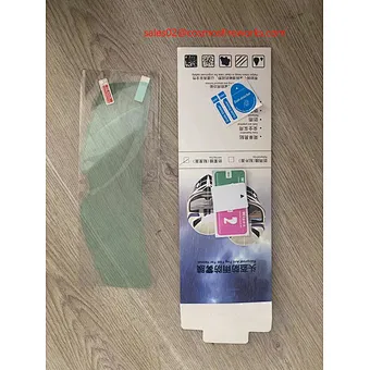 Universal Motorcycle Helmets Antifog Film Antirain Sticker Viso Casco Autocollants pour motocyclettes Etiqueta de motocicleta