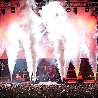 High Power Stage Wedding Effect CO2 Jet Machine 100W DMX512 Control CO2 Smoke Machine Co2 Effect Fog Smoke for Event Party Club