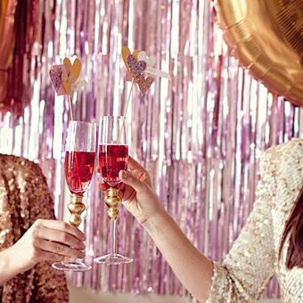 Party Favors Wedding Decoration Party Supplies Photozone Rain Tinsel Foil Curtain Birthday Party Wall Drapes Photo Zone Backdrop