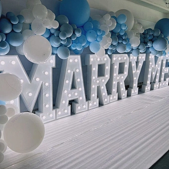 2023 LED electronic signs event large big giant 5ft 4ft 3ft marquee light up letters numbers for wedding decoration
