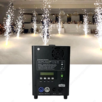 DJ Concert Event Stage Lighting Sparking fire works Electronic indoor fireworks cold spark machine for wedding digital illusion