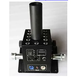 Powercon LED CO2 jet, Both DMX and Power control for wedding party