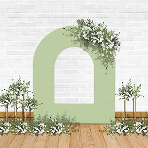 Open Set Cover Party Customized Colourful Wedding Arch Combination Backdrop Decoration Background Wall Stand For Wedding Event