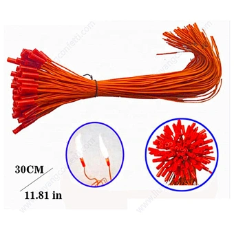 0.3m 0.5m 1m 2m 3m 5m 10m Electric Match Fuse Spark Firing System Ignition Balloon Wedding Pulse Ematch Fireworks Igniter Wire