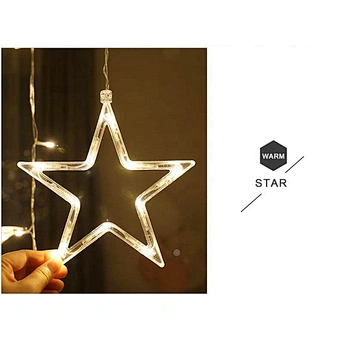 Moon and Star Ramadan Moubarak Eid Home Decorations Lighting Ramadan Led Lights